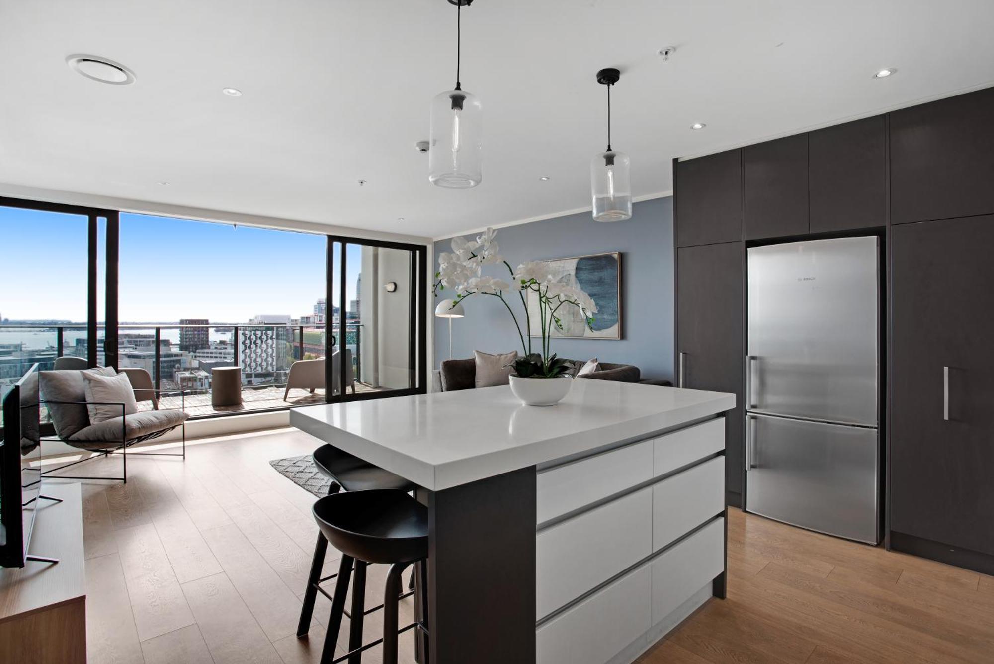Skyline Serenade Apt With Skycity View And Parking โอ๊คแลนด์ ภายนอก รูปภาพ