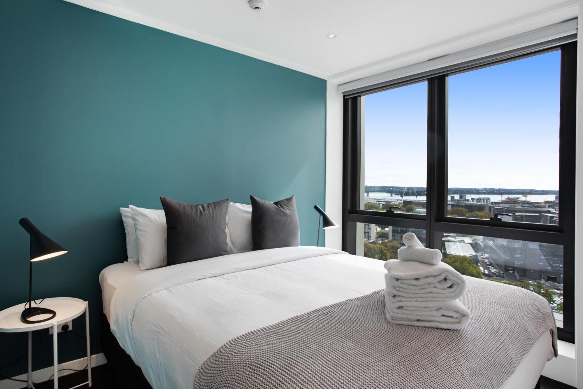 Skyline Serenade Apt With Skycity View And Parking โอ๊คแลนด์ ภายนอก รูปภาพ
